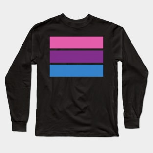 Bisexual Flag Bisexuality LGBT Bi Pride Long Sleeve T-Shirt